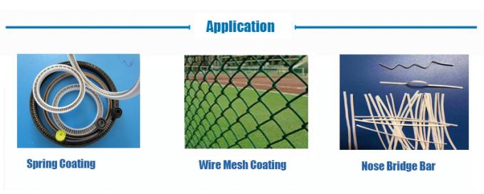 Machine en nylon de barre de pont de nez de machine de revêtement de PVC du ressort pp de machine de revêtement de PA du câble métallique pp 0