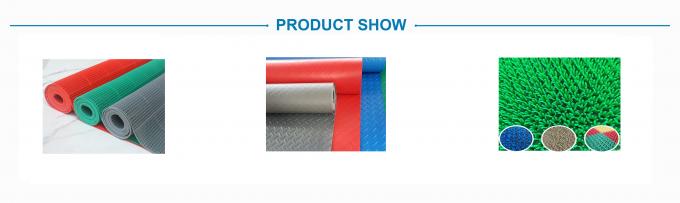 Machine de fabrication de tapis de calandre en PVC 0