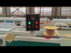 Machine ondulée en plastique à mur unique flexible d'extrudeuse de tuyau du PE pp