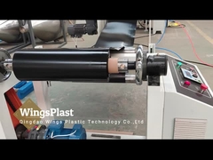 Les HANCHES de LDPE pp de HDPE couvrent la chaîne de production machine d'extrudeuse