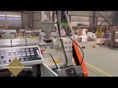 machine ondulée de tuyau de coupe visuelle