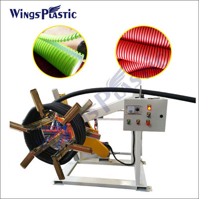 Machine d'extrusion de tuyaux DWC HDPE tuyau ondulé à double paroi pour le drainage et les eaux usées industrielles