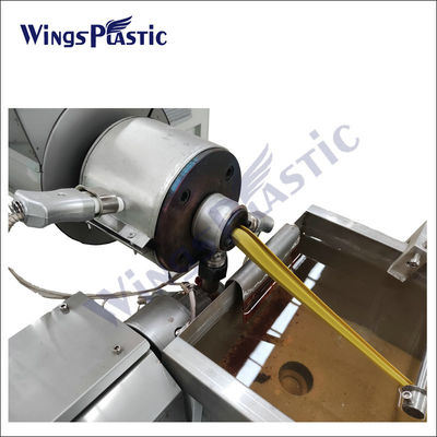 Ligne en plastique tuyau d'extrusion de tuyau de tuyau d'EVA LLDPE de machine en plastique d'extrudeuse de piscine