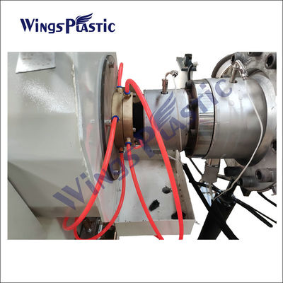 Chaîne de production en plastique de tuyau de tube de vitesse rapide tuyau du PE PPR de LDPE pp de HDPE d'extrudeuses