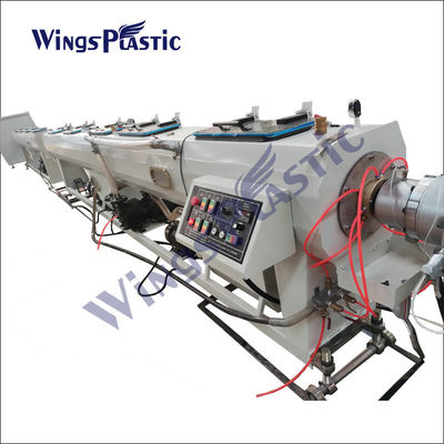 Chaîne de production en plastique de tuyau de tube de vitesse rapide tuyau du PE PPR de LDPE pp de HDPE d'extrudeuses