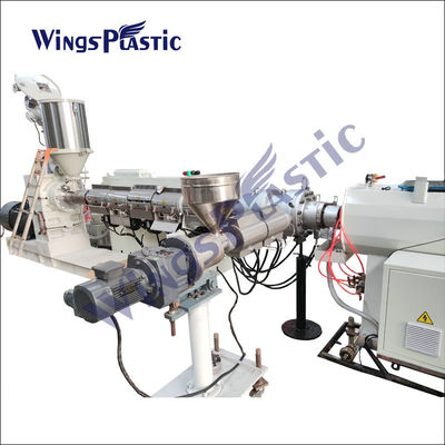 Chaîne de production en plastique de tuyau de tube de vitesse rapide tuyau du PE PPR de LDPE pp de HDPE d'extrudeuses