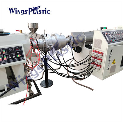 Chaîne de production en plastique de tuyau de tube de vitesse rapide tuyau du PE PPR de LDPE pp de HDPE d'extrudeuses