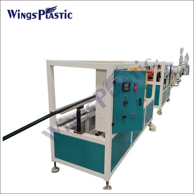 Chaîne de production en plastique de tuyau de PE de machine d'extrudeuse de tuyau de HDPE de PPR pp 150-220kg/H
