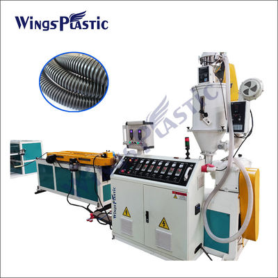 PVC en nylon pp de PE sifflent la machine de filetage automatique d'extrusion de tube de machine d'extrusion