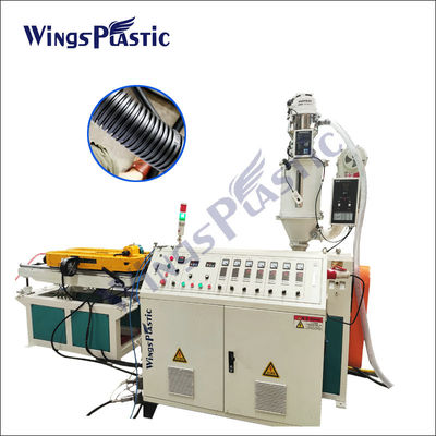PVC en nylon pp de PE sifflent la machine de filetage automatique d'extrusion de tube de machine d'extrusion