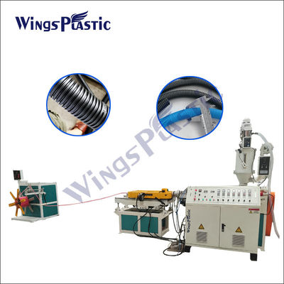 PVC en nylon pp de PE sifflent la machine de filetage automatique d'extrusion de tube de machine d'extrusion
