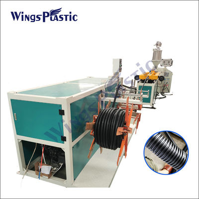 Tuyau électrique de PVC de gaine de tuyau de machine en plastique protectrice d'extrudeuse faisant la machine