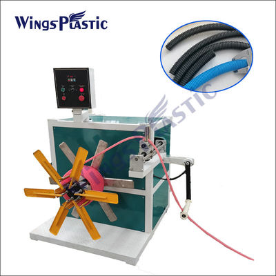 tuyau de câblage à mur unique de PVC de la machine pp d'extrudeuse de tuyau du HDPE 40kg/H faisant la machine