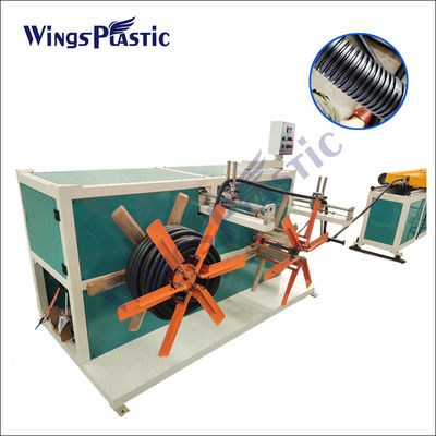 tuyau ondulé à mur unique de PE de PVC de la machine pp d'extrudeuse de tuyau de 10-32mm faisant la machine