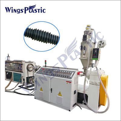 Le tuyau ondulé de HDPE faisant la spirale de machine a renforcé la MORUE machine ondulée de tuyau
