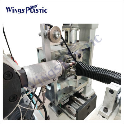 Un enroulement plus propre de Vcuum a ridé la spirale en plastique de machine d'extrudeuse de tube d'EVA LLDPE d'extrudeuse de tuyau