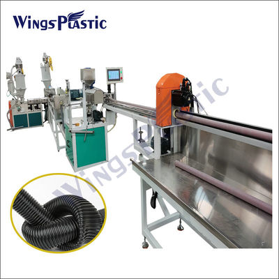 EVA Corrugated Hose Making Machine a ridé la machine flexible 80kg/H de tuyau