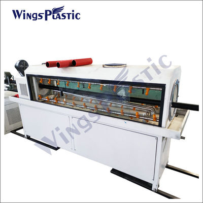 Ligne d'extrusion de tuyau d'eaux usées DWC de tuyau ondulé à double paroi en PEHD hautement productive faisant la machine