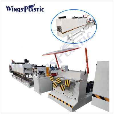 6-20mm pp attachent la chaîne de production ceinture en plastique automatique faisant à machine la vis simple