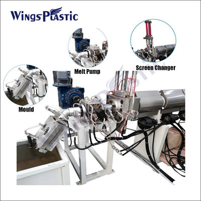 Ligne d'extrusion de bande en plastique Pp en plastique Pp en plastique Pp en plastique