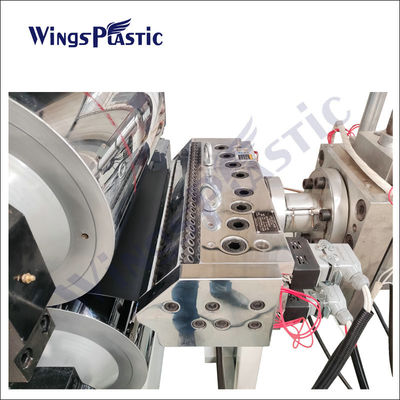 Feuille en plastique de PVC de HANCHES de LDPE de HDPE de machine d'extrudeuse de feuille de vis simple faisant la machine