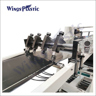Feuille en plastique de PVC de HANCHES de LDPE de HDPE de machine d'extrudeuse de feuille de vis simple faisant la machine