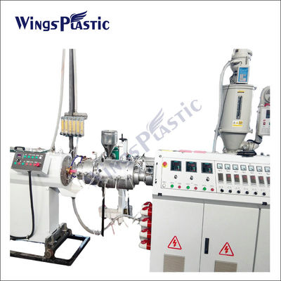 Le tuyau pp des commandes système PPR de PLC a renforcé le tube de la machine PPR de fabrication de tuyau faisant la machine