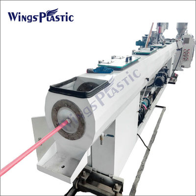 Le tuyau pp des commandes système PPR de PLC a renforcé le tube de la machine PPR de fabrication de tuyau faisant la machine