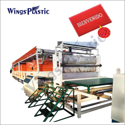 PVC Mat Carpet Making Machine Cushion Mat Machine de Mat Making Machine de plancher de bobine de PVC