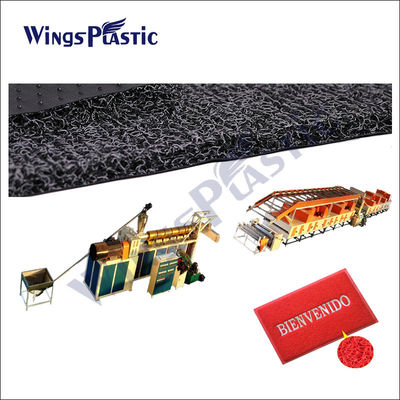 PVC Mat Carpet Making Machine Cushion Mat Machine de Mat Making Machine de plancher de bobine de PVC