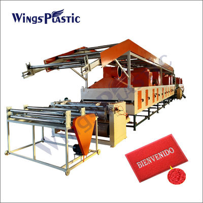 PVC Mat Carpet Making Machine Cushion Mat Machine de Mat Making Machine de plancher de bobine de PVC