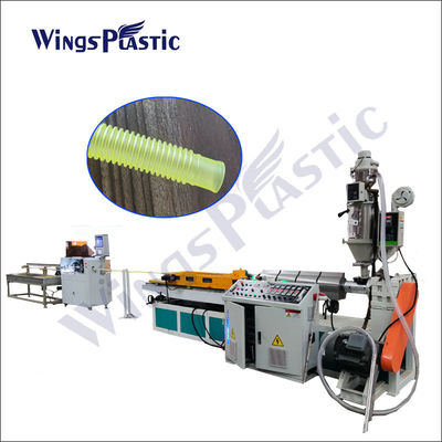 Machine d'extrusion de tuyaux ondulés à paroi unique en plastique