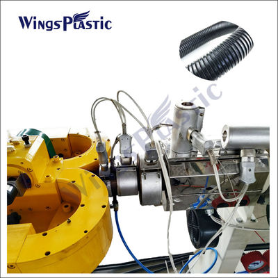 Machines de fabrication de tubes ondulés Pp Pe Pvc Machines d'extrusion de plastique