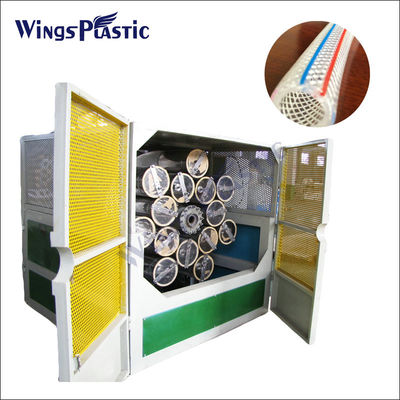 Conduite d'eau de tissu-renforcé de PVC de douche faisant la machine de tressage de tuyau de PVC de machine