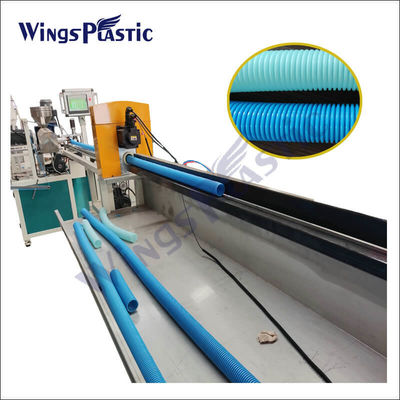 Plastique PVC EVA piscine de nettoyage flexible extrudeuse de tuyaux de fabrication de machine ligne de production