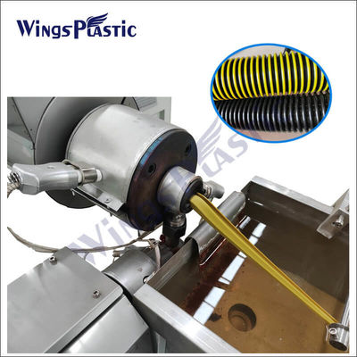 Extrudeuse de tuyau de piscine flexible aspirateur machine à aspirer de tuyau de piscine