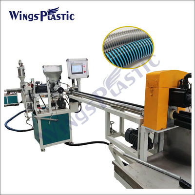 Plastique PVC EVA piscine de nettoyage flexible extrudeuse de tuyaux de fabrication de machine ligne de production