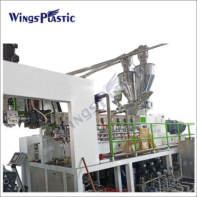 Ligne de production de feuilles de PP PET PP PC PS Machine à extruder les feuilles de plastique