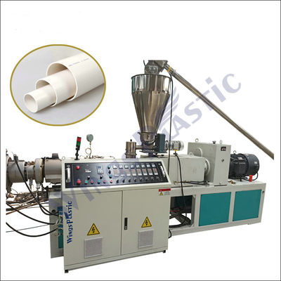 Sortie planétaire d'extrusion de la machine 150-200kg/h de tuyau de PVC de coupe