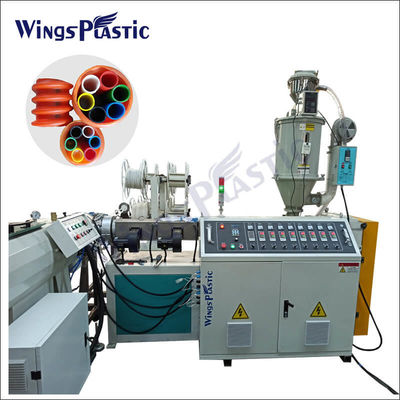 Extrudeuse de tubes en plastique à paroi unique en HDPE COD à conduit optique ondulé