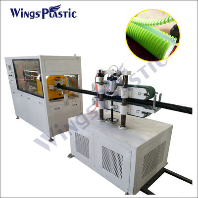 Ligne d'extrusion de tuyau de drainage du contrôle DWC de PLC avec la boudineuse à vis simple