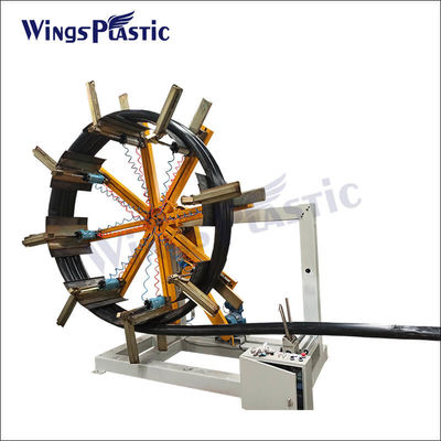Machine de fabrication de tuyaux en plastique automatique HDPE PE PP