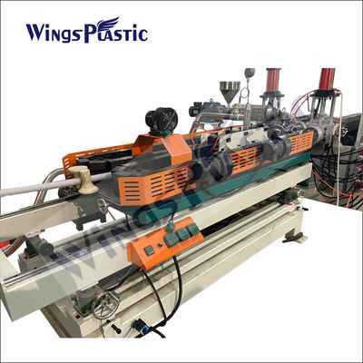 Extrudeuse professionnelle de tuyaux en plastique HDPE PVC pour tuyaux ondulés à double paroi