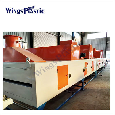 420kw puissance du moteur principal PVC poudre de PVC machine à extruder mat en boucle de bobine