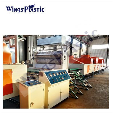 Machine de fabrication de tapis en PVC à bobine double couleur Modèle n° SJ100/30 Épaisseur 10-19 mm