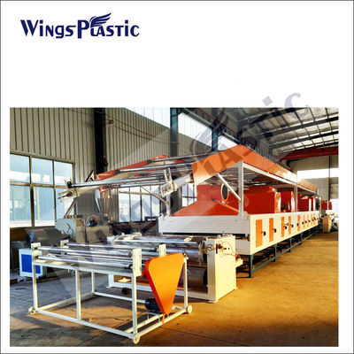 Machine de fabrication de tapis en PVC à bobine double couleur Modèle n° SJ100/30 Épaisseur 10-19 mm