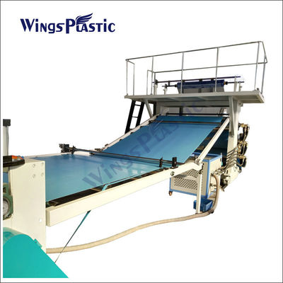 Machine de fabrication de tapis de calandre en PVC