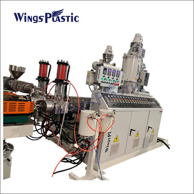 Ligne de production de tubes ondulés à double paroi HDPE à grande vitesse Extrudeuse en plastique