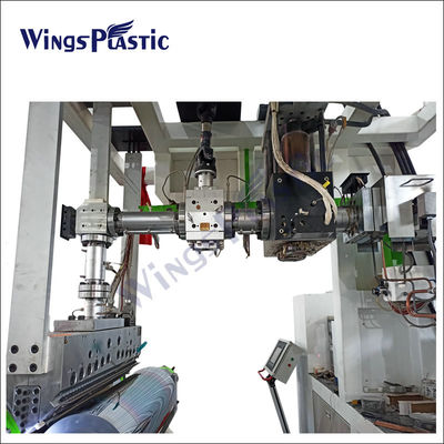 Machine à extruder de feuille de rideau en plastique PS PC PET recyclée avec système de commande PLC