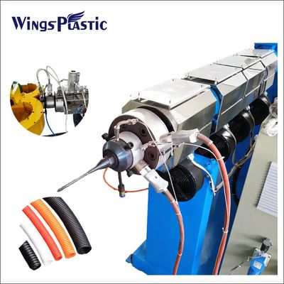 Système de commande PLC Machine d'extrusion de tuyaux en plastique 0-74 tours par minute Vitesse de vis